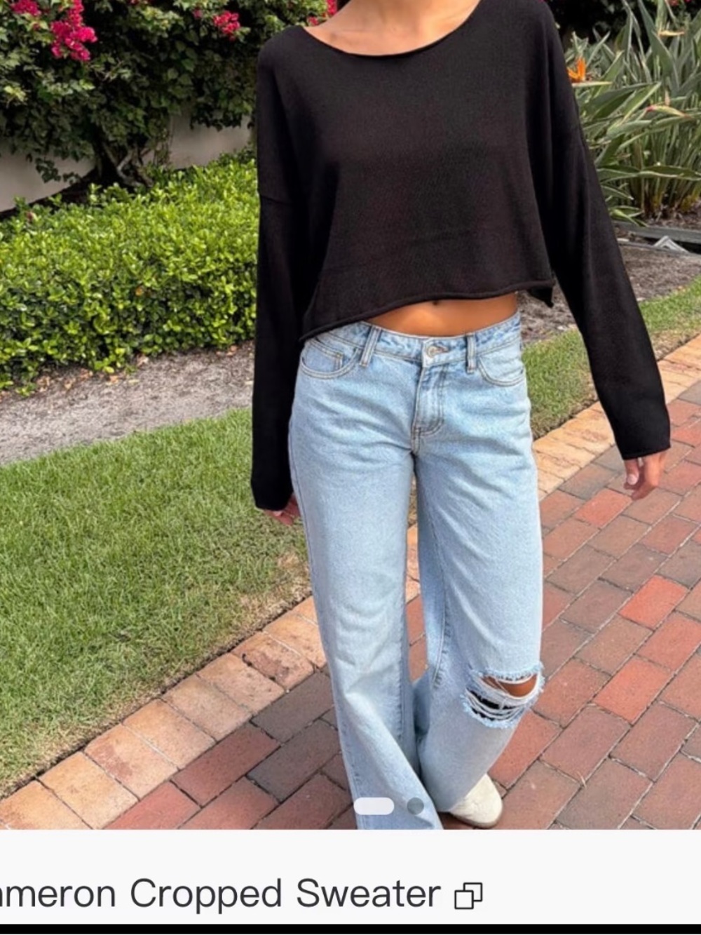Brandy Melville Brown Cameron sweater